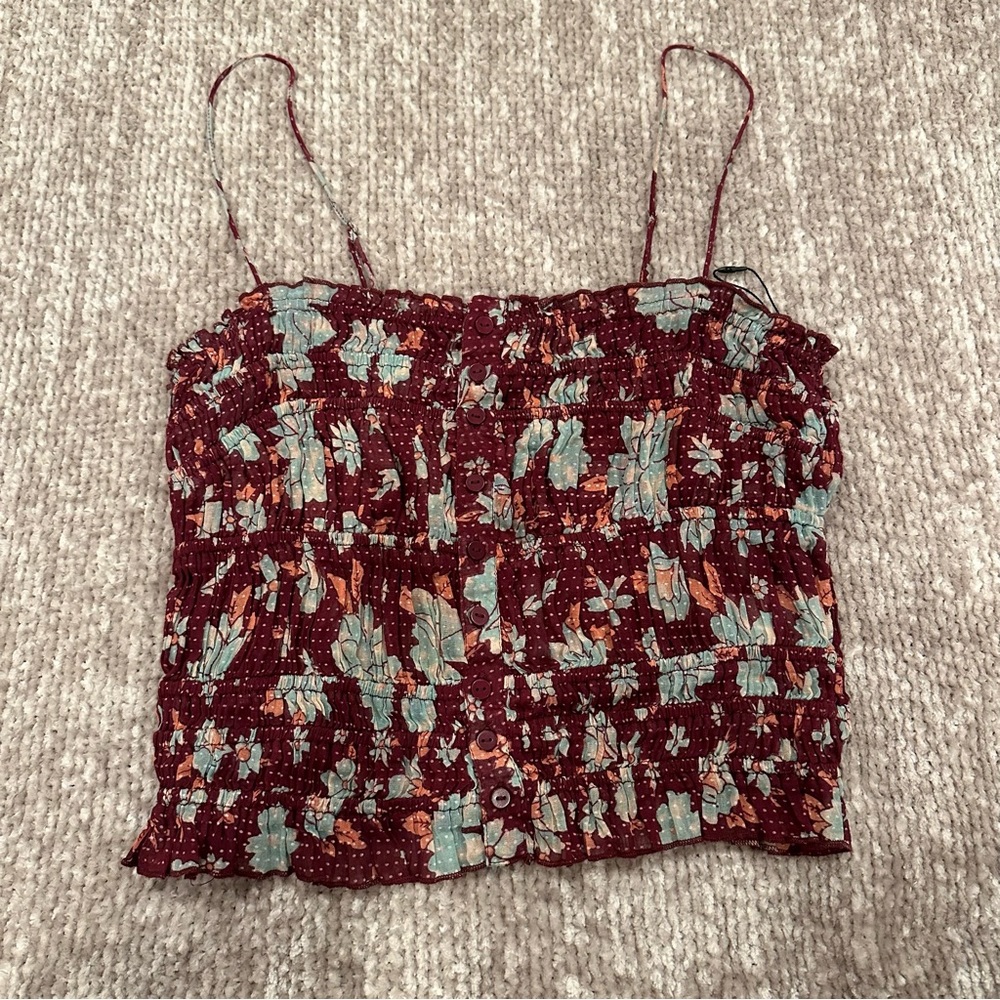 Free People (FP One) Smocked Tank Top